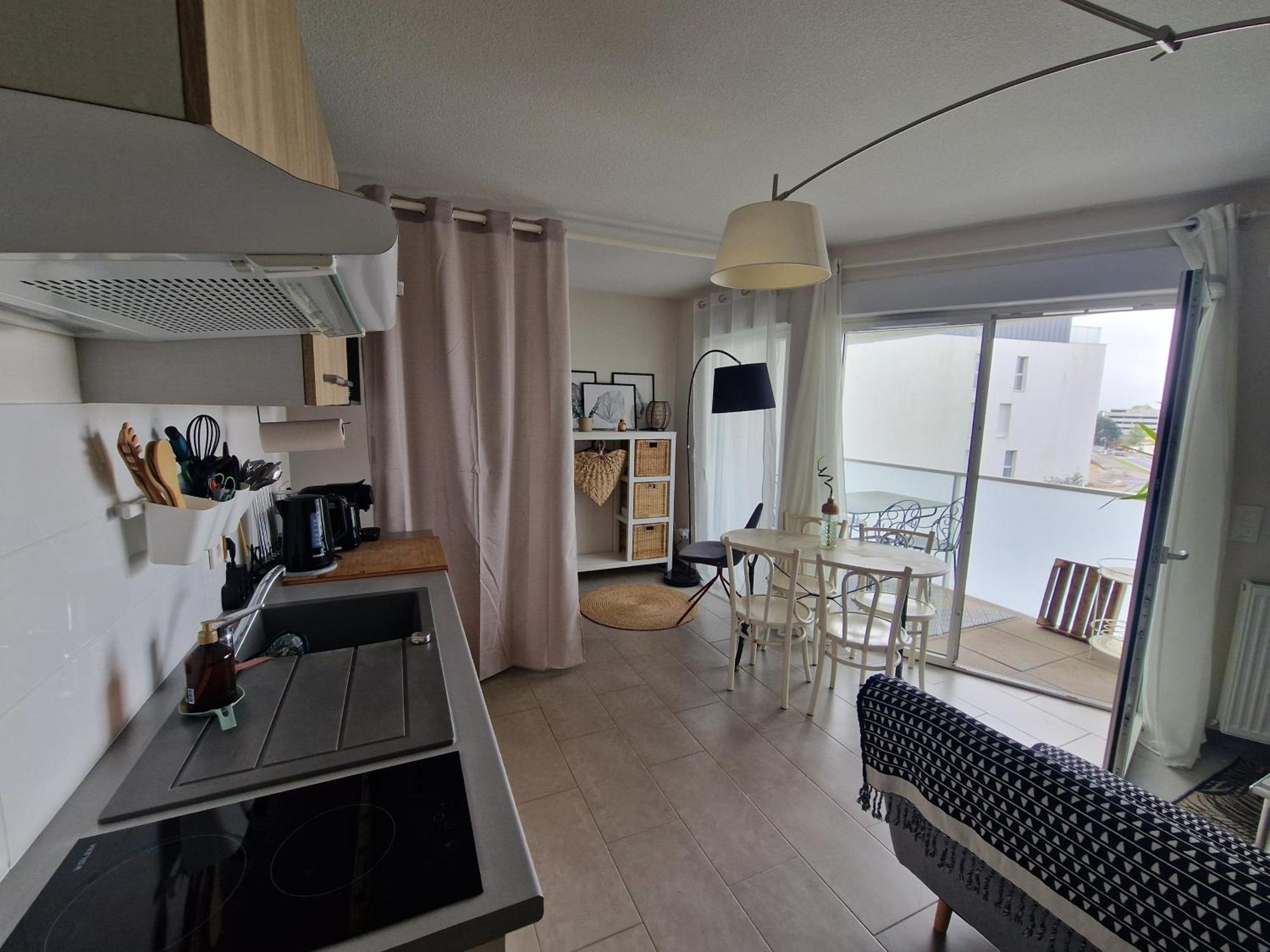 Ambre Appart-Wifi-Terrasse-Parking-Terrasse-2 Couchages La Rochelle  Exteriör bild